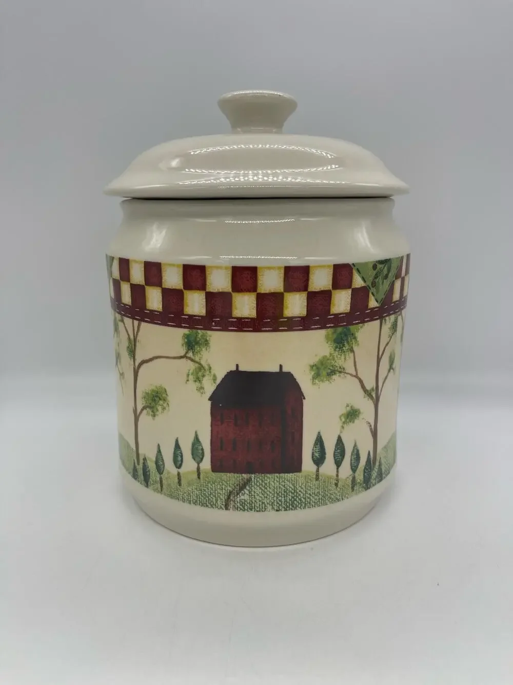 Thomson Pottery Country Home Canister 9” Tall